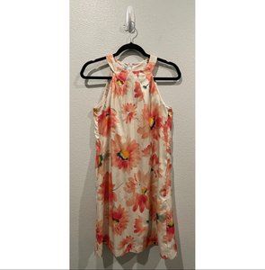 DONNA MORGAN Floral Sleeveless Mini Dress